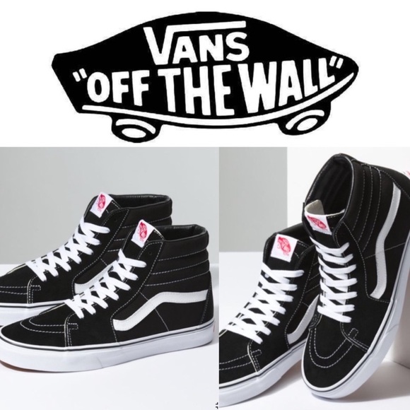 Vans Shoes - VANS Sk8-Hi Black High Tops